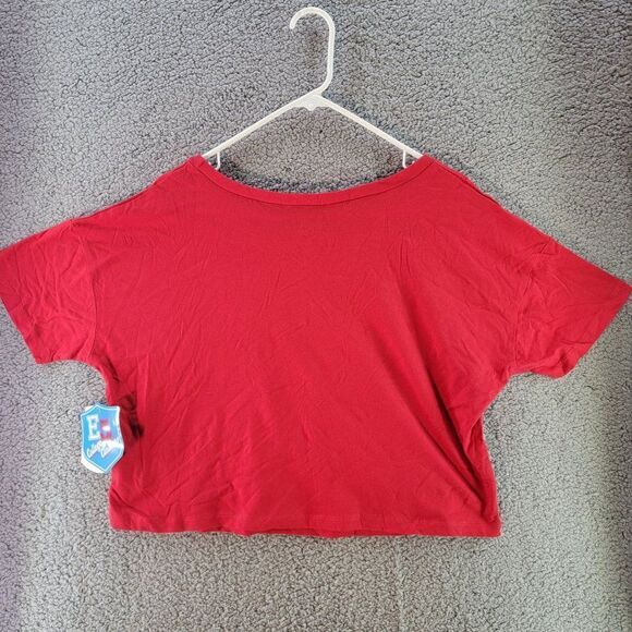 University of Wisconsin Women’s Crop Top Medium BRAND NEW V 16-18 - Picture 6 of 8